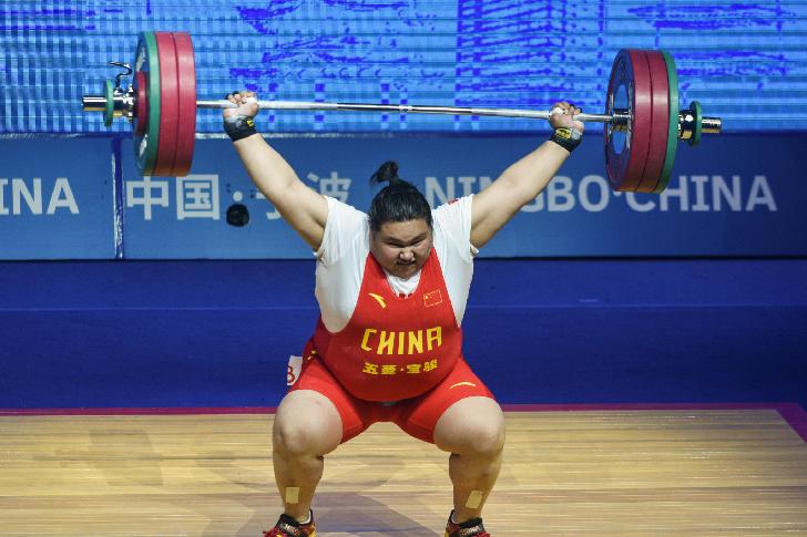 zuiger Dapper warmte Olympische Spelen Tokyo 2020. Resultaten Gewichtheffen +87 kg  Superzwaargewicht vrouwen
